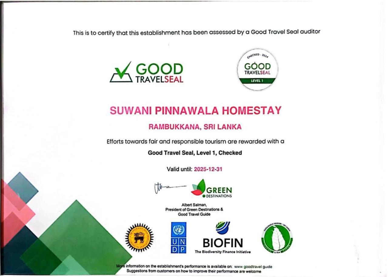 Suwani Pinnawala Homestay Esterno foto